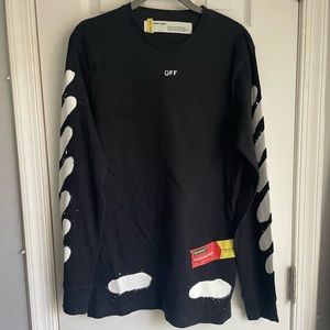 Off-White Long-Sleeve Shirt Size XS